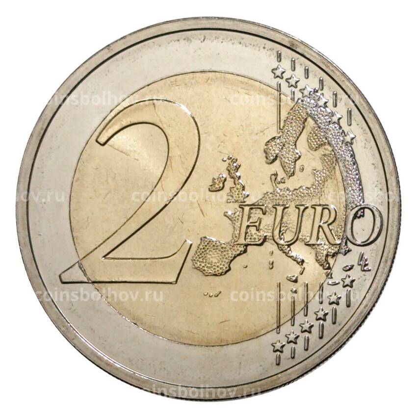 Монета 2 евро 2018 года Эстония «100 лет государствам Балтики» (вид 2)