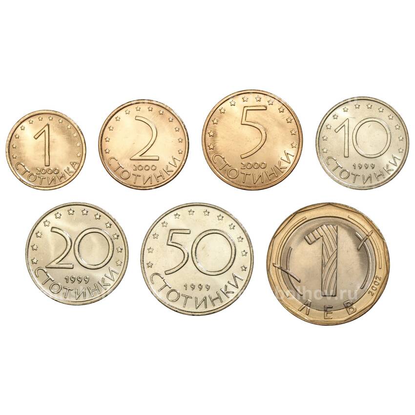 Набор монет — Болгария