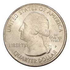 Монета 25 центов 2018 года Р Национальные парки — №41 Национальное побережье живописных камней (реверс)