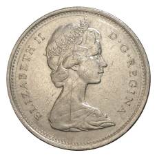 Монета 25 центов 1975 года Канада (реверс)