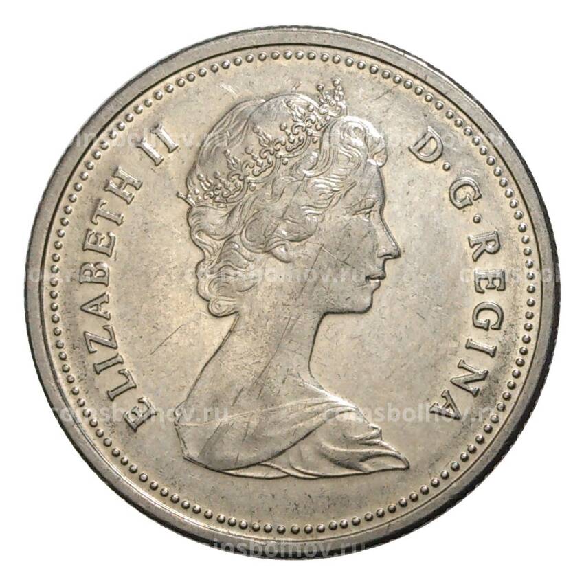 Монета 25 центов 1981 года Канада (вид 2)
