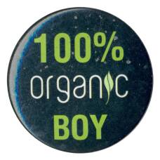 Значок «100% Organic Boy»