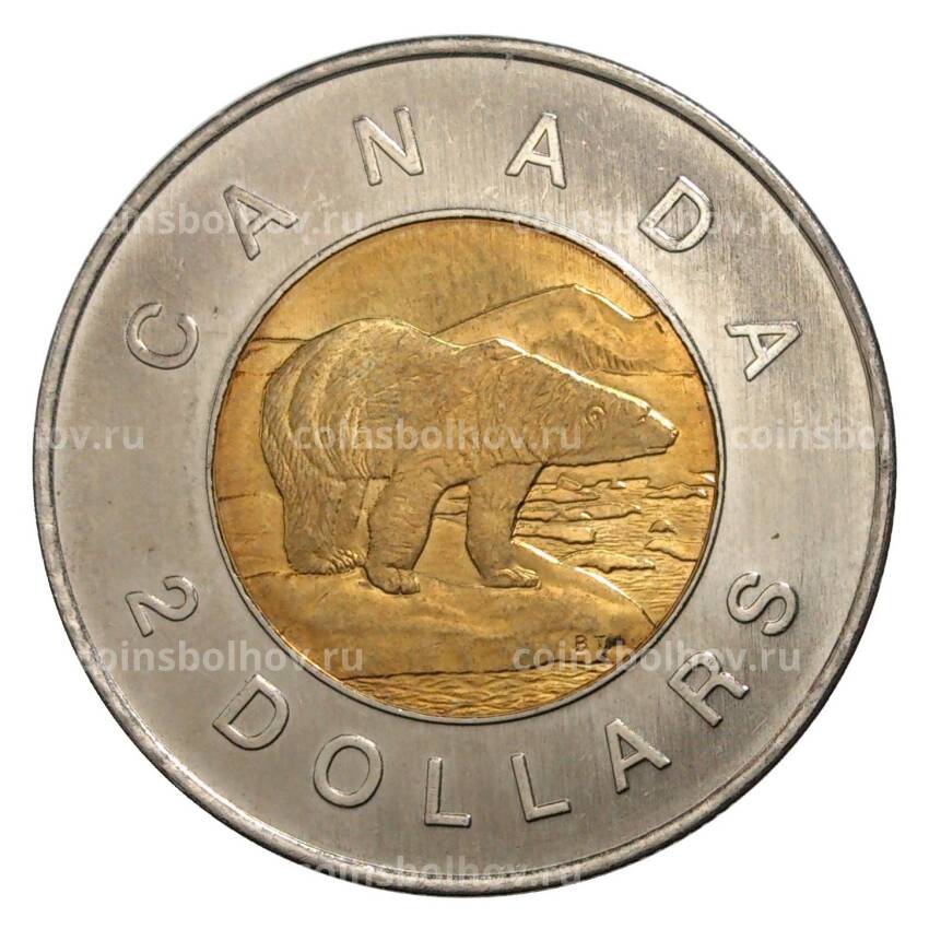 Монета 2 доллара 2004 года Канада