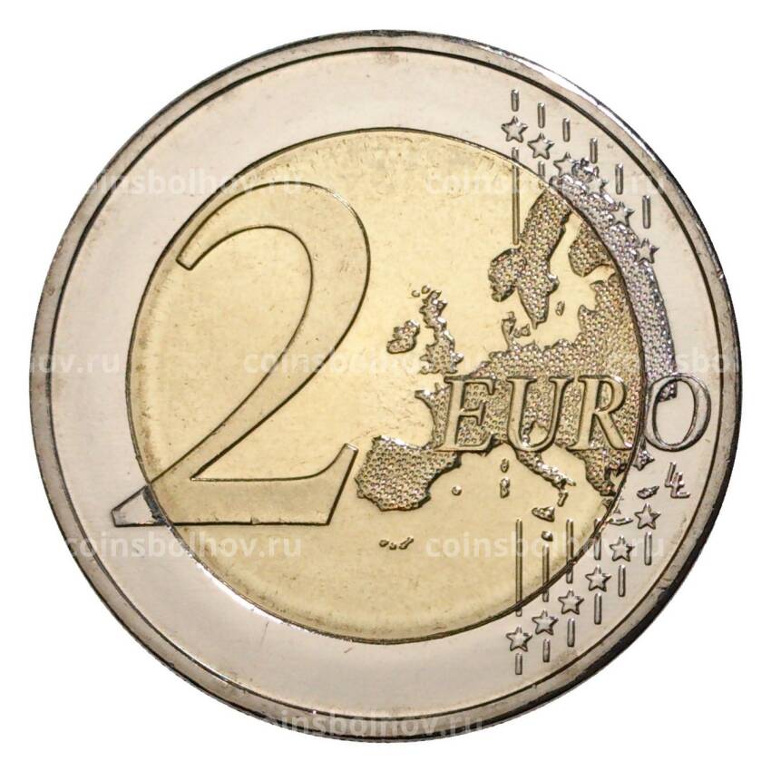 Монета 2 евро 2012 года Эстония «10 лет евро наличными» (вид 2)