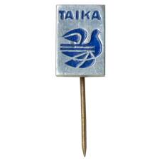 Значок рекламный Taika