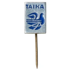 Значок рекламный Taika