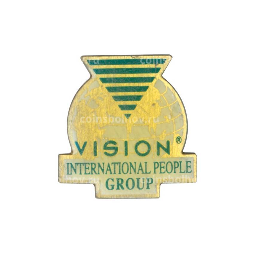 Значок рекламный Vision International People Group