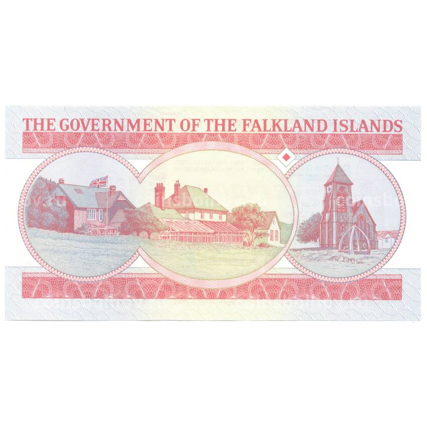 Банкнота 5 фунтов 2005 года Фолклендские острова (вид 2)