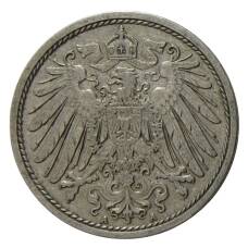 Монета 10 пфеннигов 1911 года A Германия (реверс)