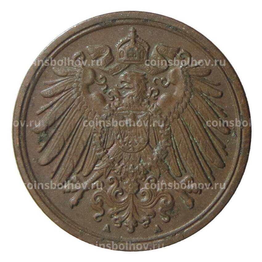 Монета 1 пфенниг 1913 года A Германия (вид 2)