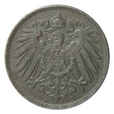 Монета 5 пфеннигов 1921 года A Германия (реверс)