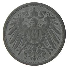 Монета 10 пфеннигов 1918 года Германия (реверс)