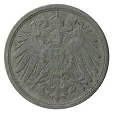 Монета 10 пфеннигов 1920 года Германия (реверс)