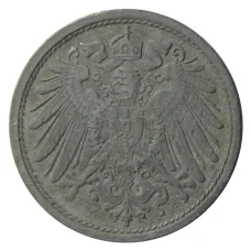 Монета 10 пфеннигов 1920 года Германия (реверс)