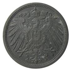 Монета 10 пфеннигов 1921 года Германия (реверс)