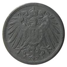 Монета 10 пфеннигов 1922 года Германия (реверс)