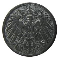 Монета 10 пфеннигов 1922 года Германия (реверс)