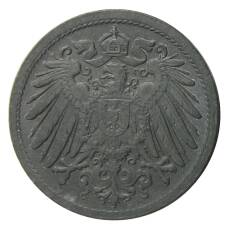 Монета 10 пфеннигов 1922 года Германия (реверс)