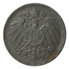 Монета 5 пфеннигов 1921 года A  Германия (реверс)