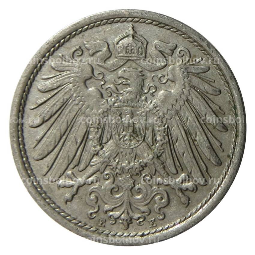 Монета 10 пфеннигов 1914 года E Германия (вид 2)