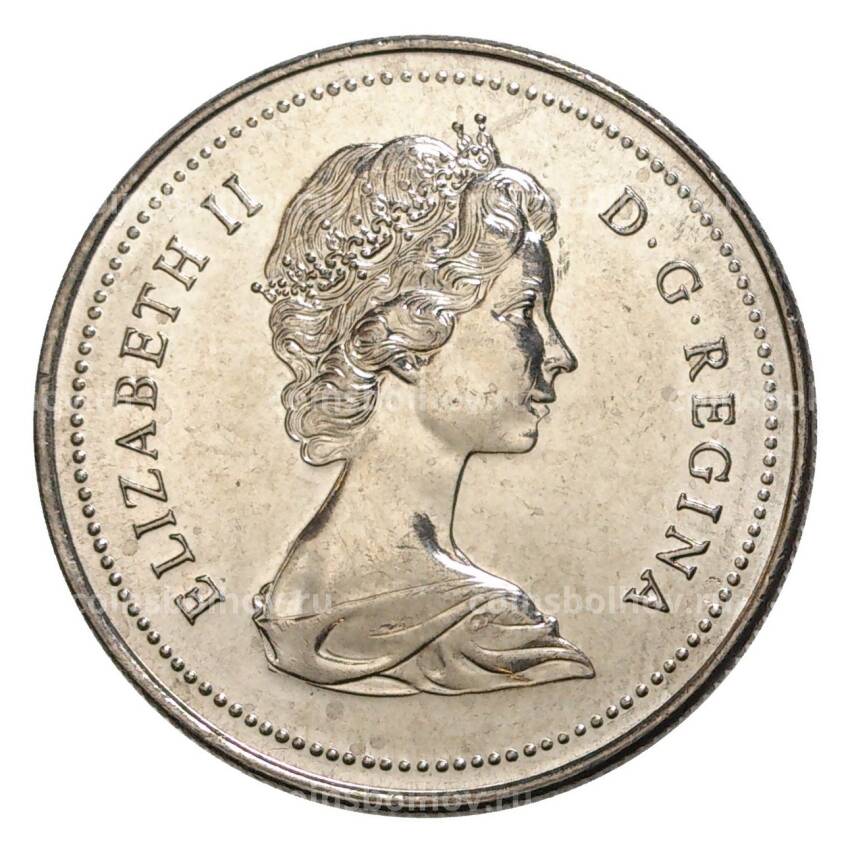 Монета 50 центов 1977 года Канада (вид 2)