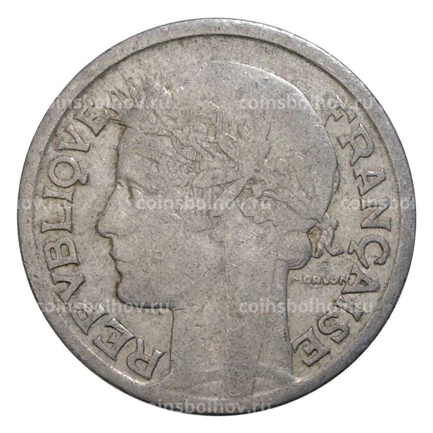 Монета 2 франка 1941 года Франция (вид 2)