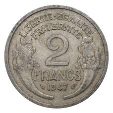 Монета 2 франка 1947 года Франция (аверс)