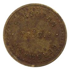 Монетовидный жетон  «Bergmann Pramie» (Гамбург)