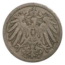 Монета 5 пфеннигов 1898 года А Германия (реверс)
