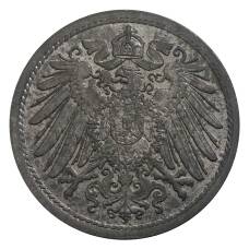 Монета 10 пфеннигов 1919 года Германия (реверс)