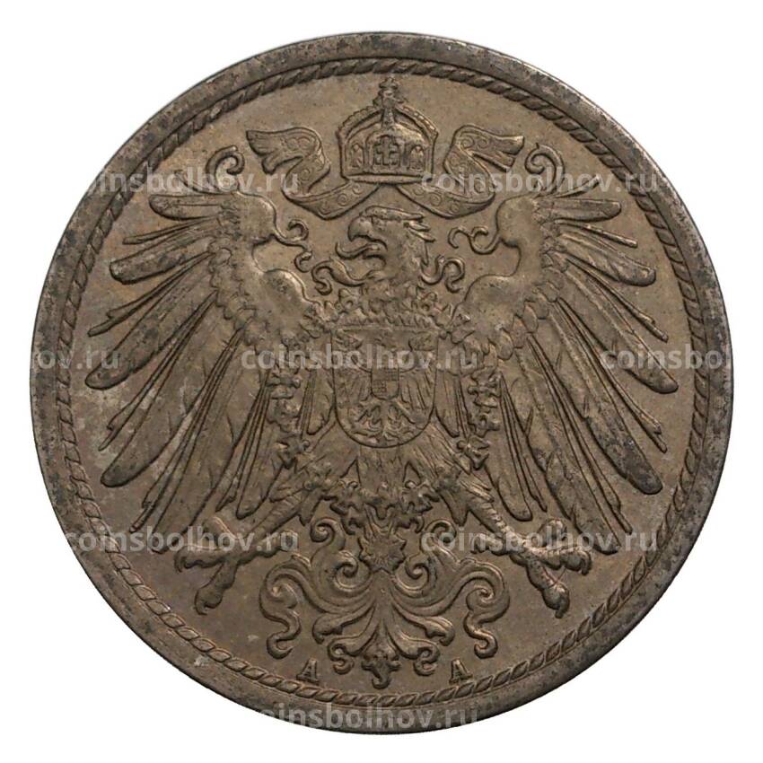Монета 10 пфеннигов 1915 года А Германия (вид 2)