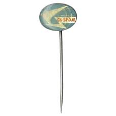 Значок рекламный CS Spoje (Чехословакия) (аверс)