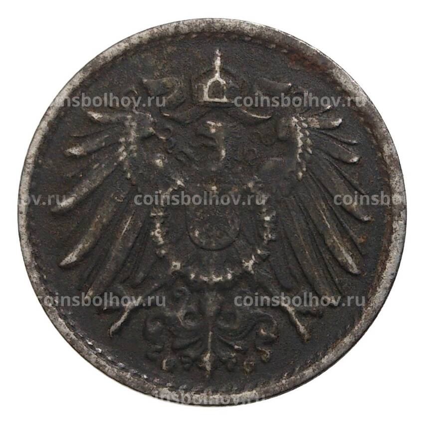 Монета 5 пфеннигов 1915 года G Германия (вид 2)