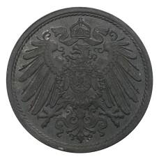 Монета 10 пфеннигов 1921 года Германия (реверс)