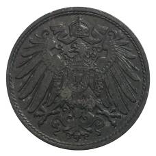 Монета 10 пфеннигов 1921 года Германия (реверс)