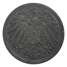 Монета 10 пфеннигов 1921 года Германия (реверс)