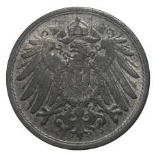 Монета 10 пфеннигов 1921 года Германия (реверс)
