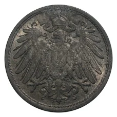 Монета 10 пфеннигов 1922 года Германия (реверс)