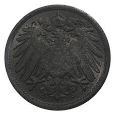 Монета 10 пфеннигов 1922 года Германия (реверс)