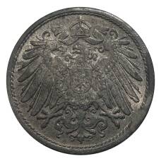 Монета 10 пфеннигов 1922 года Германия (реверс)