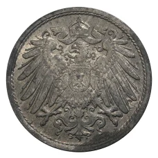 Монета 10 пфеннигов 1922 года Германия (реверс)