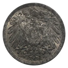 Монета 10 пфеннигов 1922 года Германия (реверс)