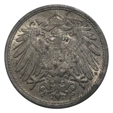 Монета 10 пфеннигов 1922 года Германия (реверс)