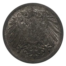 Монета 10 пфеннигов 1922 года Германия (реверс)