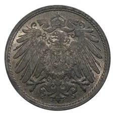 Монета 10 пфеннигов 1922 года Германия (реверс)