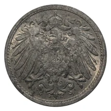 Монета 10 пфеннигов 1922 года Германия (реверс)