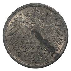 Монета 10 пфеннигов 1922 года Германия (реверс)