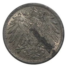 Монета 10 пфеннигов 1922 года Германия (реверс)