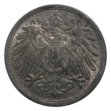 Монета 10 пфеннигов 1922 года Германия (реверс)