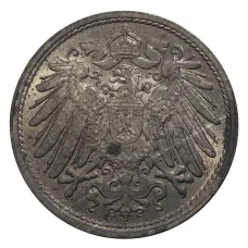 Монета 10 пфеннигов 1922 года Германия (реверс)